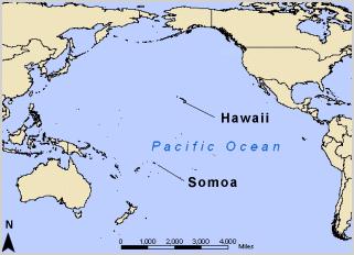 Samoa Map